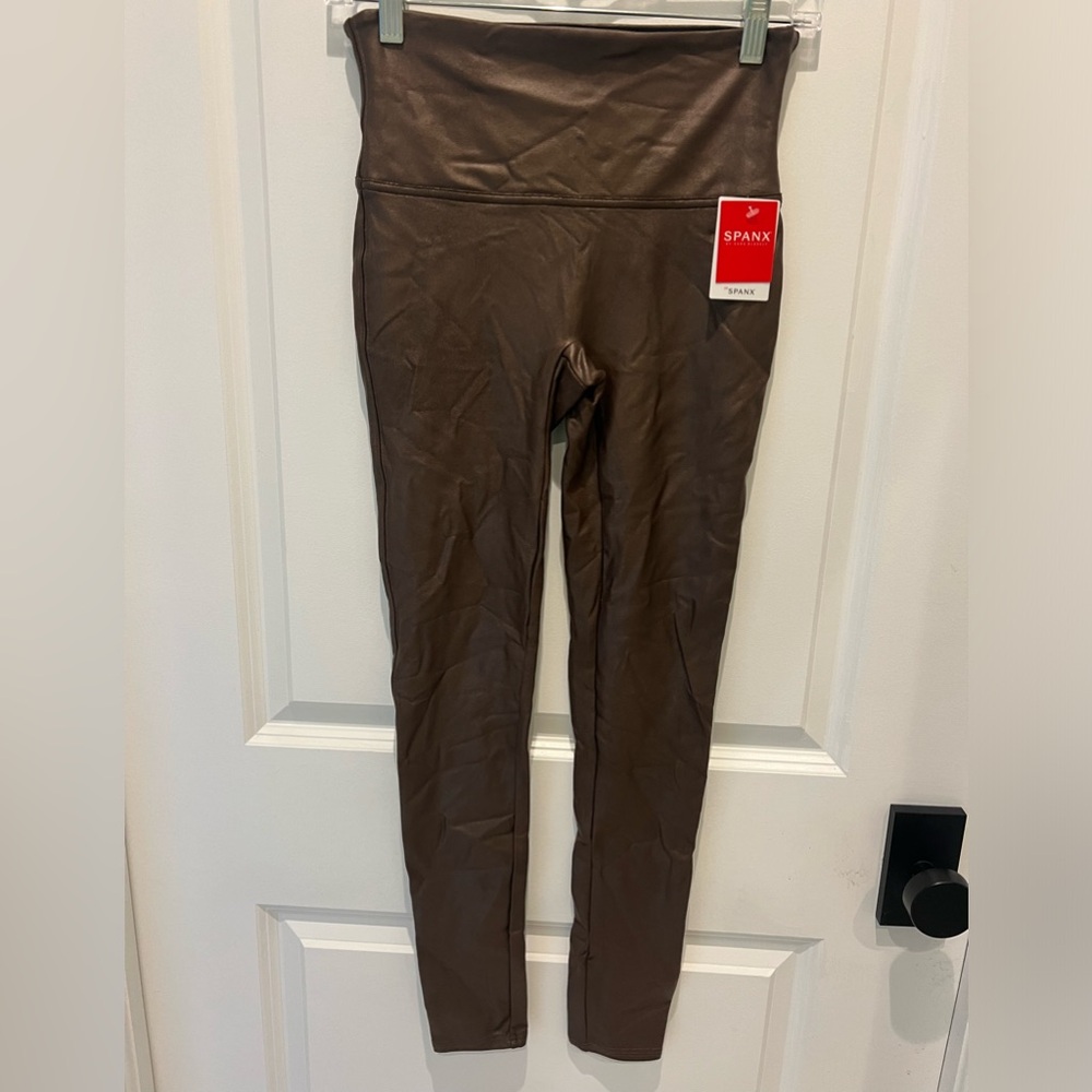 Spanx Leather Leggings